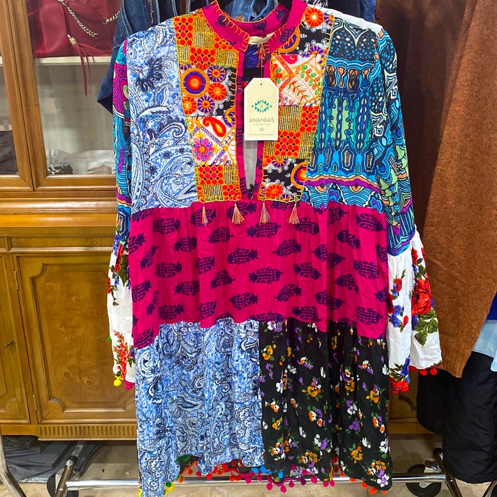 Anandas Collection Multicolored dress👗